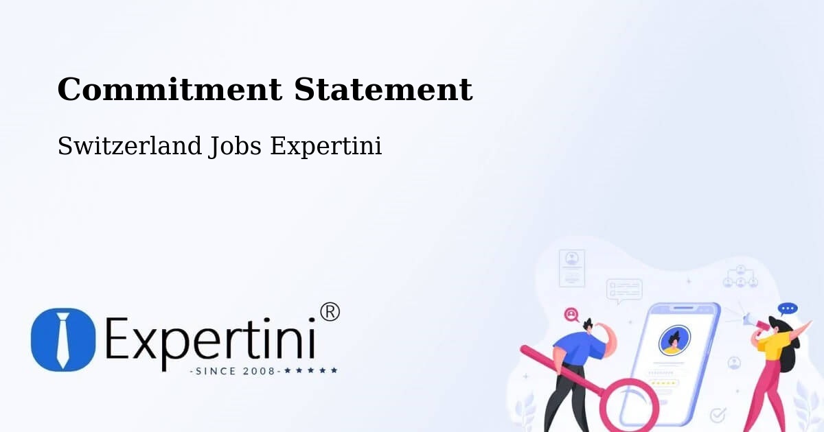 Corporate Commitment – Yverdon Les Bains - Switzerland Jobs Expertini